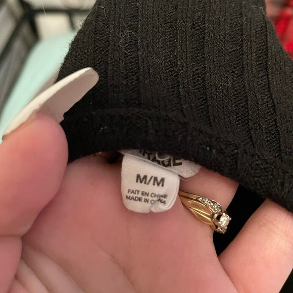 Multiwear black crop top from garage - Picture 4 of 6